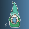 Easter Gnome Green