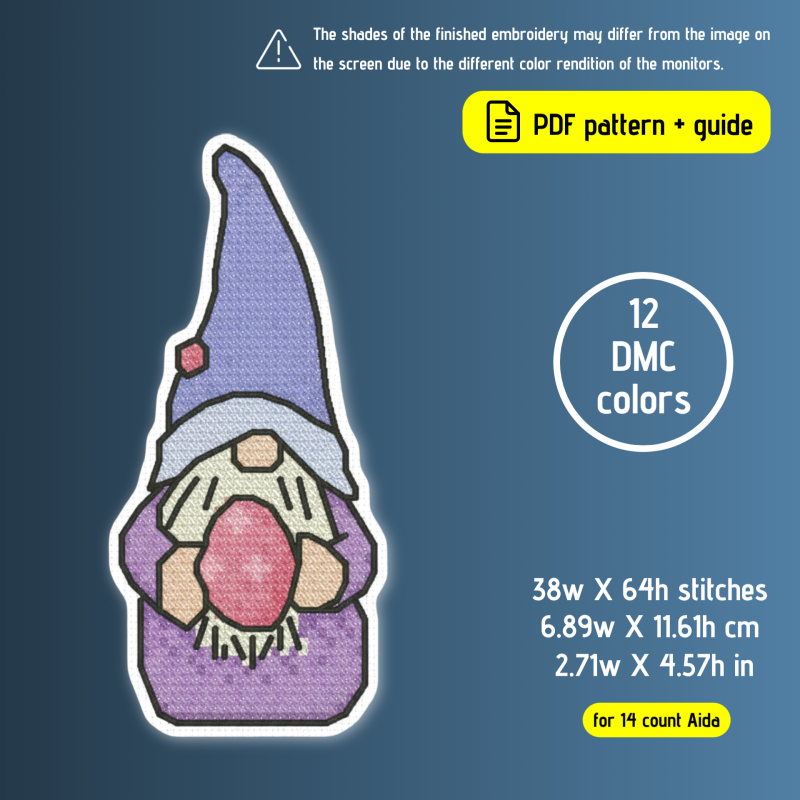 Easter Gnome Lilac